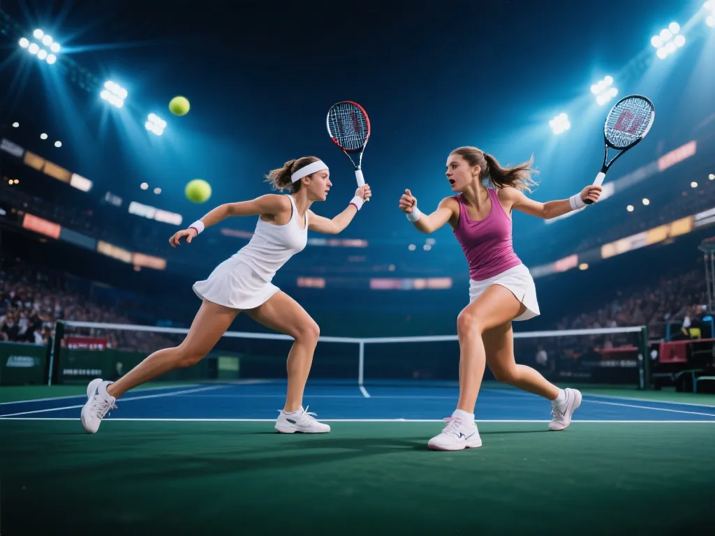 挥拍之间，梦想起航——大坂直美对决达尼洛维奇，体育世界的灵感之夜